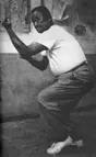 Zhang JunFeng in Baguazhang practice posture